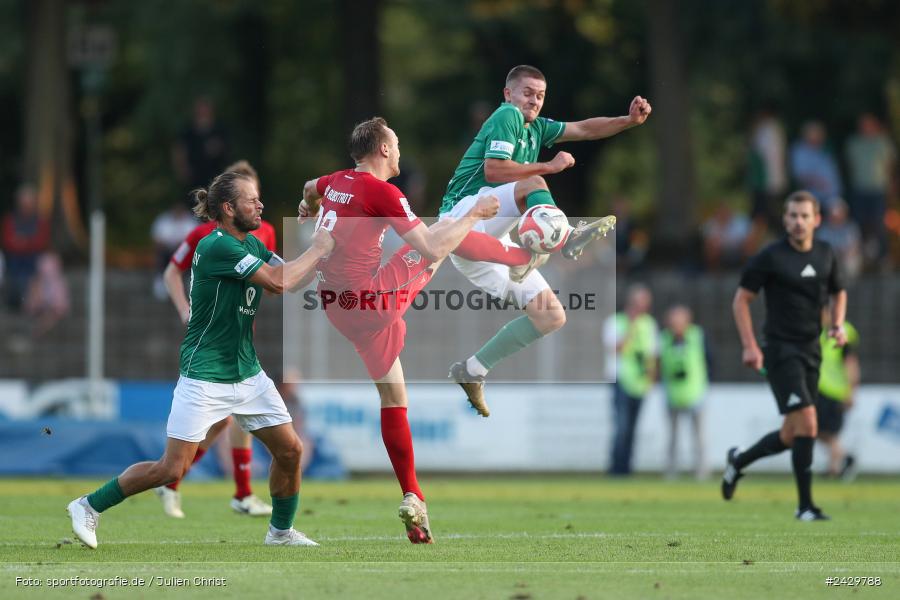 Willy-Sachs-Stadion, Schweinfurt, 20.08.2024, sport, action, BFV, Fussball, Toto-Pokal, BFV-Verbandspokal, AUB, FCS, TSV Aubstadt, 1. FC Schweinfurt 1905 - Bild-ID: 2429788