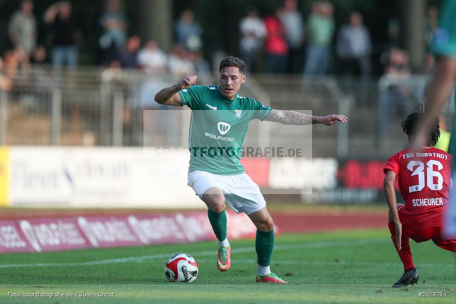 Willy-Sachs-Stadion, Schweinfurt, 20.08.2024, sport, action, BFV, Fussball, Toto-Pokal, BFV-Verbandspokal, AUB, FCS, TSV Aubstadt, 1. FC Schweinfurt 1905 - Bild-ID: 2429794