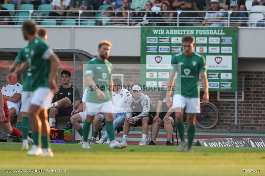 Willy-Sachs-Stadion, Schweinfurt, 20.08.2024, sport, action, BFV, Fussball, Toto-Pokal, BFV-Verbandspokal, AUB, FCS, TSV Aubstadt, 1. FC Schweinfurt 1905 - Bild-ID: 2429805
