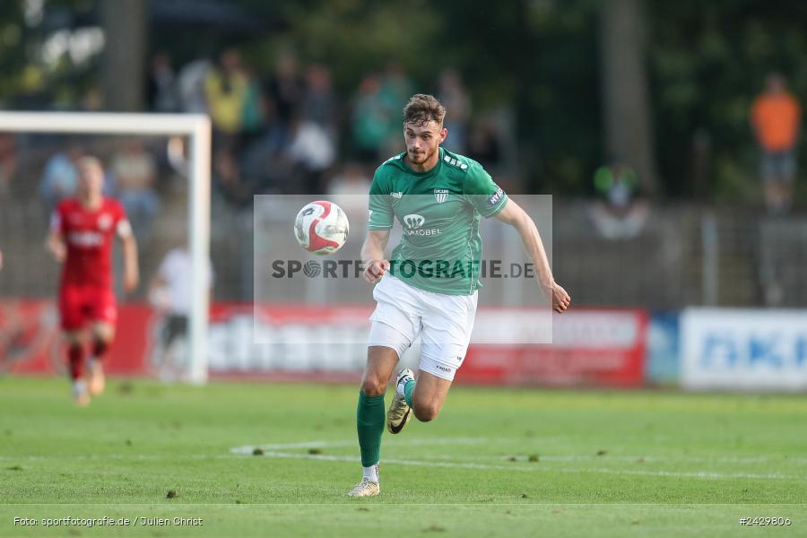 Willy-Sachs-Stadion, Schweinfurt, 20.08.2024, sport, action, BFV, Fussball, Toto-Pokal, BFV-Verbandspokal, AUB, FCS, TSV Aubstadt, 1. FC Schweinfurt 1905 - Bild-ID: 2429806