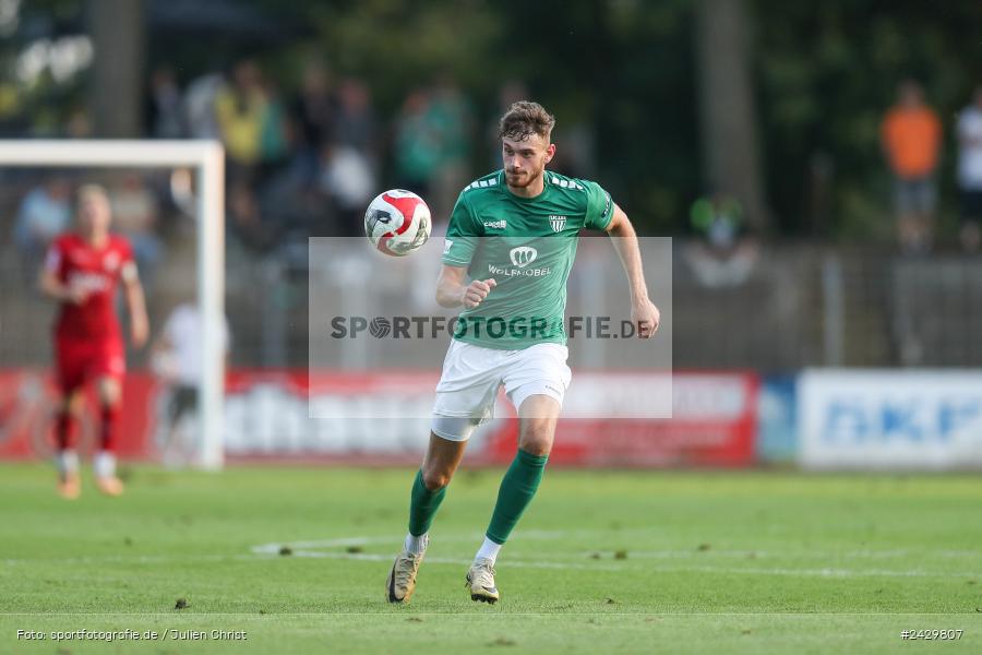 Willy-Sachs-Stadion, Schweinfurt, 20.08.2024, sport, action, BFV, Fussball, Toto-Pokal, BFV-Verbandspokal, AUB, FCS, TSV Aubstadt, 1. FC Schweinfurt 1905 - Bild-ID: 2429807