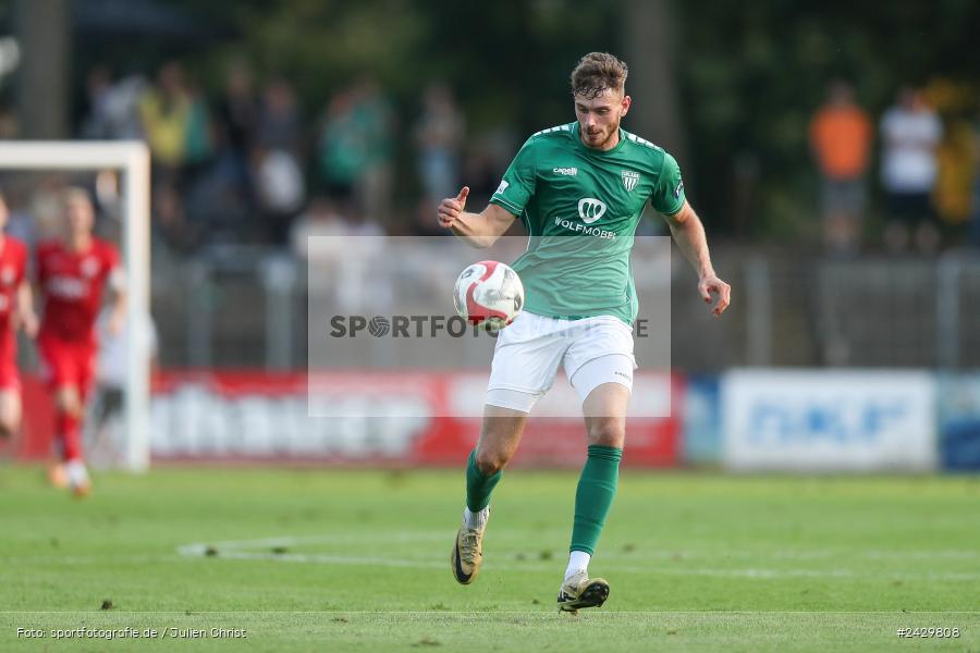 Willy-Sachs-Stadion, Schweinfurt, 20.08.2024, sport, action, BFV, Fussball, Toto-Pokal, BFV-Verbandspokal, AUB, FCS, TSV Aubstadt, 1. FC Schweinfurt 1905 - Bild-ID: 2429808