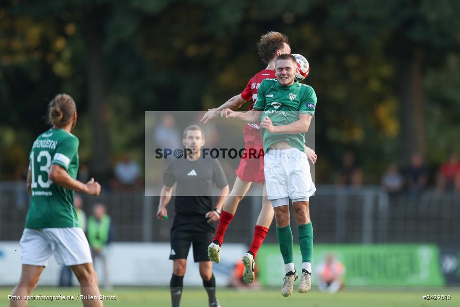 Willy-Sachs-Stadion, Schweinfurt, 20.08.2024, sport, action, BFV, Fussball, Toto-Pokal, BFV-Verbandspokal, AUB, FCS, TSV Aubstadt, 1. FC Schweinfurt 1905 - Bild-ID: 2429810