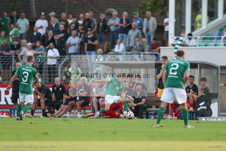 Willy-Sachs-Stadion, Schweinfurt, 20.08.2024, sport, action, BFV, Fussball, Toto-Pokal, BFV-Verbandspokal, AUB, FCS, TSV Aubstadt, 1. FC Schweinfurt 1905 - Bild-ID: 2429813 Willy-Sachs-Stadion, Schweinfurt, 20.08.2024, sport, action, BFV, Fussball, Toto-Pokal, BFV-Verbandspokal, AUB, FCS, TSV Aubstadt, 1. FC Schweinfurt 1905 - Bild-ID: 2429813