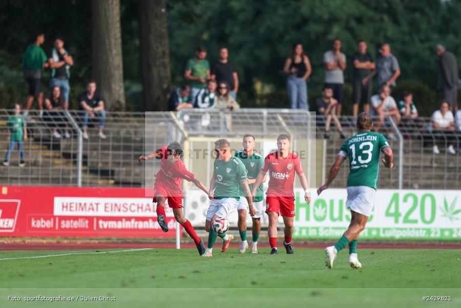 Willy-Sachs-Stadion, Schweinfurt, 20.08.2024, sport, action, BFV, Fussball, Toto-Pokal, BFV-Verbandspokal, AUB, FCS, TSV Aubstadt, 1. FC Schweinfurt 1905 - Bild-ID: 2429823 Willy-Sachs-Stadion, Schweinfurt, 20.08.2024, sport, action, BFV, Fussball, Toto-Pokal, BFV-Verbandspokal, AUB, FCS, TSV Aubstadt, 1. FC Schweinfurt 1905 - Bild-ID: 2429823