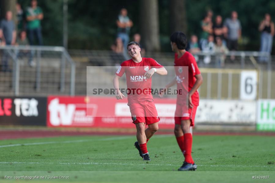Willy-Sachs-Stadion, Schweinfurt, 20.08.2024, sport, action, BFV, Fussball, Toto-Pokal, BFV-Verbandspokal, AUB, FCS, TSV Aubstadt, 1. FC Schweinfurt 1905 - Bild-ID: 2429827