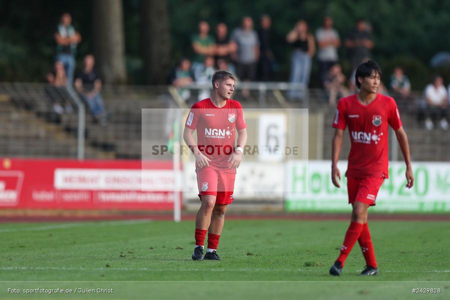 Willy-Sachs-Stadion, Schweinfurt, 20.08.2024, sport, action, BFV, Fussball, Toto-Pokal, BFV-Verbandspokal, AUB, FCS, TSV Aubstadt, 1. FC Schweinfurt 1905 - Bild-ID: 2429828