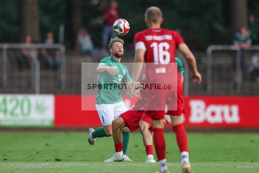 Willy-Sachs-Stadion, Schweinfurt, 20.08.2024, sport, action, BFV, Fussball, Toto-Pokal, BFV-Verbandspokal, AUB, FCS, TSV Aubstadt, 1. FC Schweinfurt 1905 - Bild-ID: 2429834