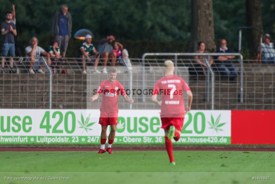 Willy-Sachs-Stadion, Schweinfurt, 20.08.2024, sport, action, BFV, Fussball, Toto-Pokal, BFV-Verbandspokal, AUB, FCS, TSV Aubstadt, 1. FC Schweinfurt 1905 - Bild-ID: 2429837