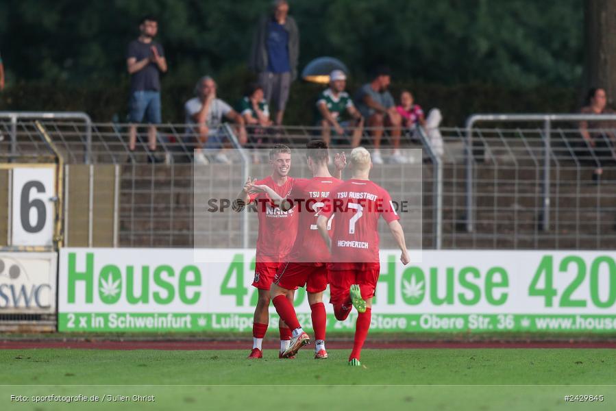 Willy-Sachs-Stadion, Schweinfurt, 20.08.2024, sport, action, BFV, Fussball, Toto-Pokal, BFV-Verbandspokal, AUB, FCS, TSV Aubstadt, 1. FC Schweinfurt 1905 - Bild-ID: 2429845