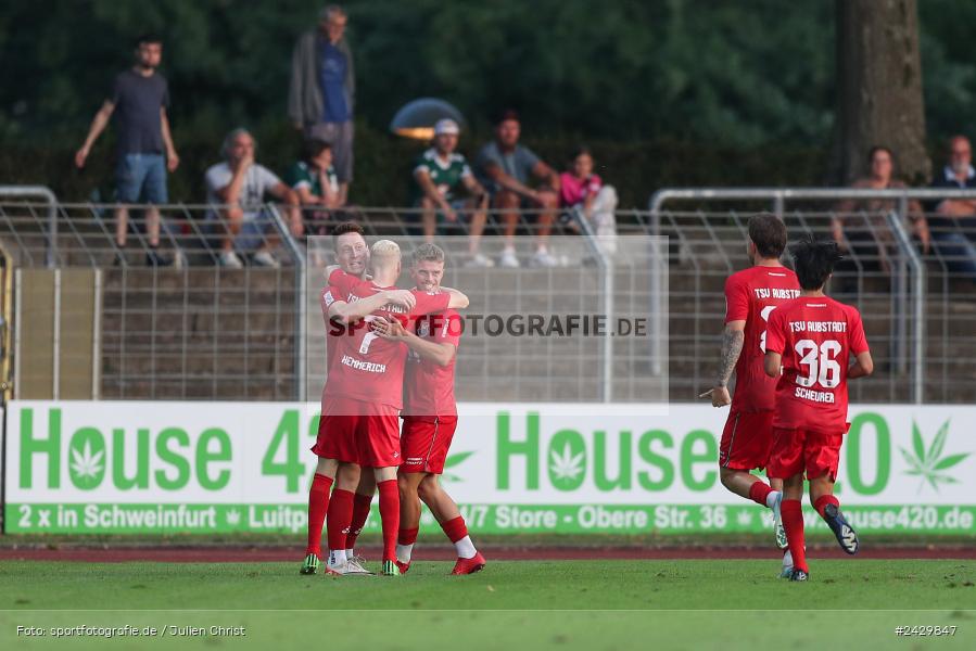 Willy-Sachs-Stadion, Schweinfurt, 20.08.2024, sport, action, BFV, Fussball, Toto-Pokal, BFV-Verbandspokal, AUB, FCS, TSV Aubstadt, 1. FC Schweinfurt 1905 - Bild-ID: 2429847