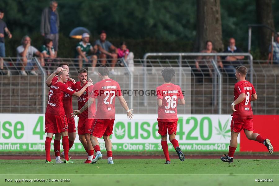 Willy-Sachs-Stadion, Schweinfurt, 20.08.2024, sport, action, BFV, Fussball, Toto-Pokal, BFV-Verbandspokal, AUB, FCS, TSV Aubstadt, 1. FC Schweinfurt 1905 - Bild-ID: 2429848
