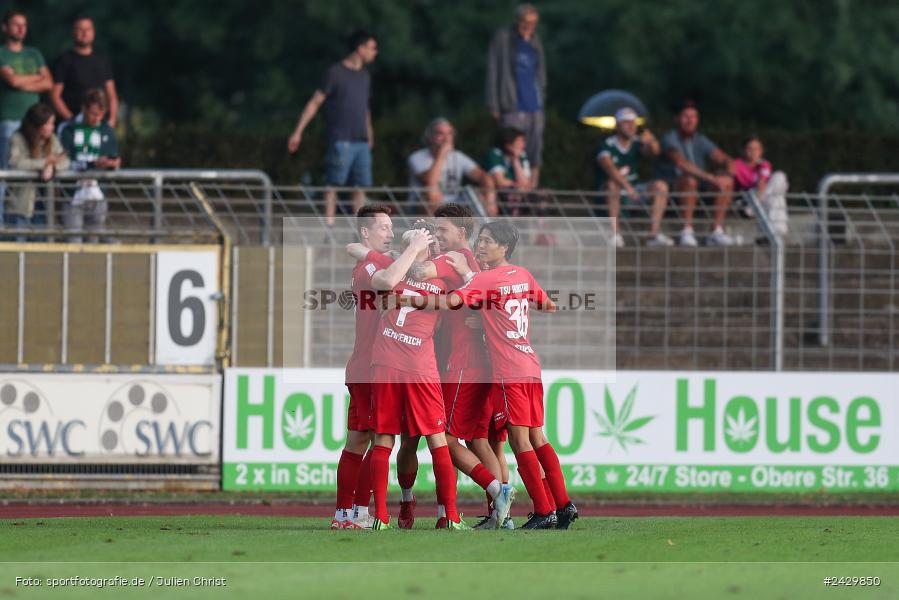 Willy-Sachs-Stadion, Schweinfurt, 20.08.2024, sport, action, BFV, Fussball, Toto-Pokal, BFV-Verbandspokal, AUB, FCS, TSV Aubstadt, 1. FC Schweinfurt 1905 - Bild-ID: 2429850