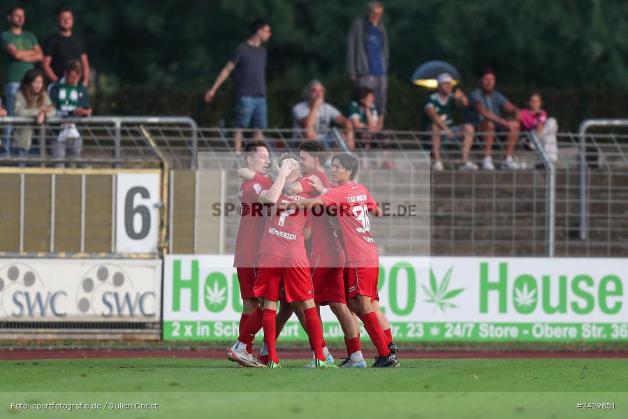 Willy-Sachs-Stadion, Schweinfurt, 20.08.2024, sport, action, BFV, Fussball, Toto-Pokal, BFV-Verbandspokal, AUB, FCS, TSV Aubstadt, 1. FC Schweinfurt 1905 - Bild-ID: 2429851