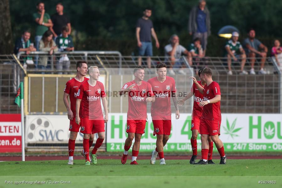 Willy-Sachs-Stadion, Schweinfurt, 20.08.2024, sport, action, BFV, Fussball, Toto-Pokal, BFV-Verbandspokal, AUB, FCS, TSV Aubstadt, 1. FC Schweinfurt 1905 - Bild-ID: 2429852
