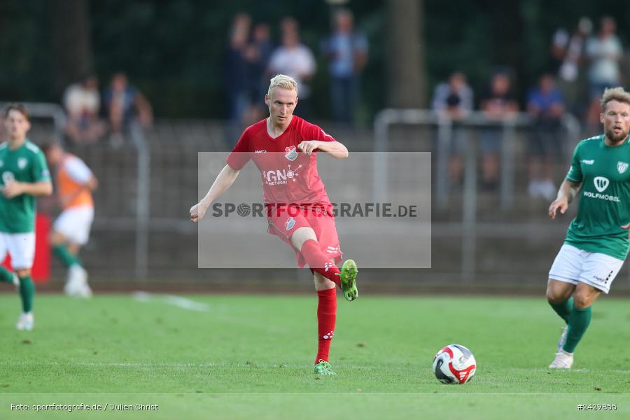 Willy-Sachs-Stadion, Schweinfurt, 20.08.2024, sport, action, BFV, Fussball, Toto-Pokal, BFV-Verbandspokal, AUB, FCS, TSV Aubstadt, 1. FC Schweinfurt 1905 - Bild-ID: 2429855