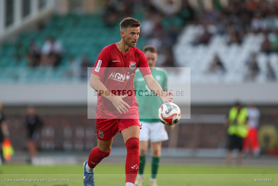 Willy-Sachs-Stadion, Schweinfurt, 20.08.2024, sport, action, BFV, Fussball, Toto-Pokal, BFV-Verbandspokal, AUB, FCS, TSV Aubstadt, 1. FC Schweinfurt 1905 - Bild-ID: 2429859