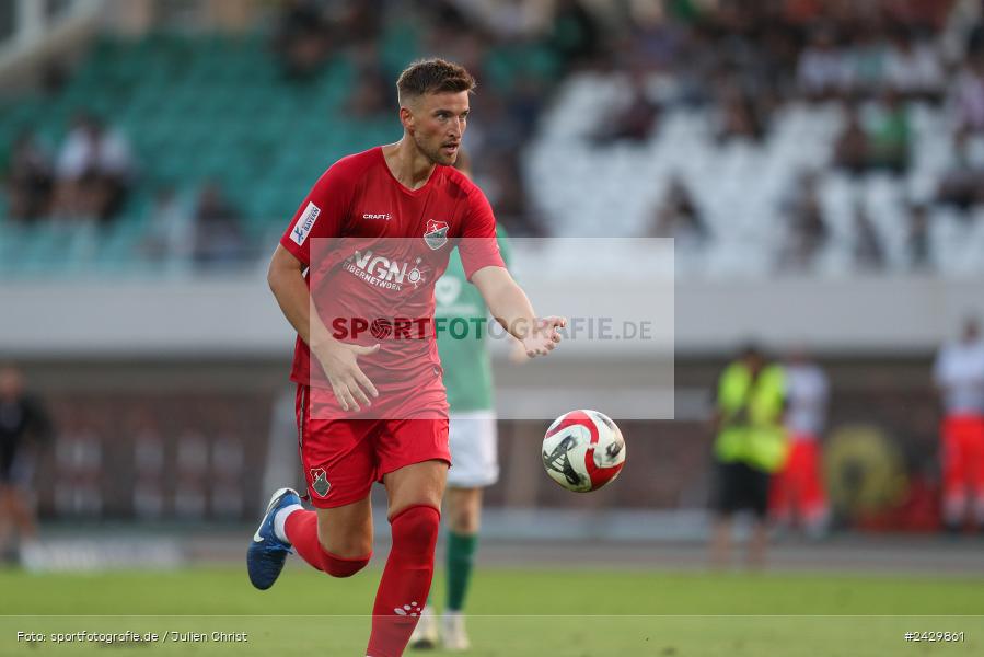 Willy-Sachs-Stadion, Schweinfurt, 20.08.2024, sport, action, BFV, Fussball, Toto-Pokal, BFV-Verbandspokal, AUB, FCS, TSV Aubstadt, 1. FC Schweinfurt 1905 - Bild-ID: 2429861