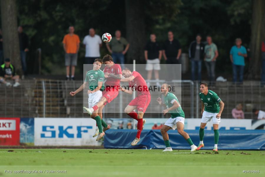 Willy-Sachs-Stadion, Schweinfurt, 20.08.2024, sport, action, BFV, Fussball, Toto-Pokal, BFV-Verbandspokal, AUB, FCS, TSV Aubstadt, 1. FC Schweinfurt 1905 - Bild-ID: 2429863 Willy-Sachs-Stadion, Schweinfurt, 20.08.2024, sport, action, BFV, Fussball, Toto-Pokal, BFV-Verbandspokal, AUB, FCS, TSV Aubstadt, 1. FC Schweinfurt 1905 - Bild-ID: 2429863