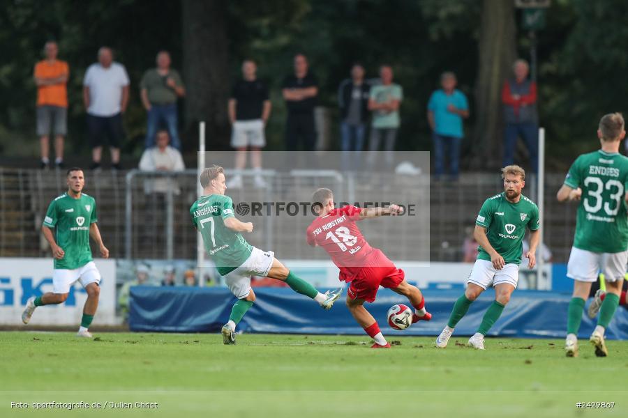 Willy-Sachs-Stadion, Schweinfurt, 20.08.2024, sport, action, BFV, Fussball, Toto-Pokal, BFV-Verbandspokal, AUB, FCS, TSV Aubstadt, 1. FC Schweinfurt 1905 - Bild-ID: 2429867