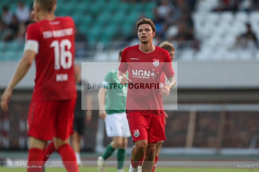 Willy-Sachs-Stadion, Schweinfurt, 20.08.2024, sport, action, BFV, Fussball, Toto-Pokal, BFV-Verbandspokal, AUB, FCS, TSV Aubstadt, 1. FC Schweinfurt 1905 - Bild-ID: 2429870
