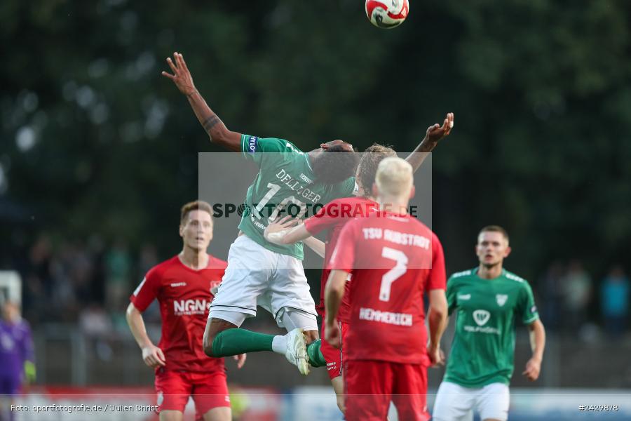 Willy-Sachs-Stadion, Schweinfurt, 20.08.2024, sport, action, BFV, Fussball, Toto-Pokal, BFV-Verbandspokal, AUB, FCS, TSV Aubstadt, 1. FC Schweinfurt 1905 - Bild-ID: 2429878