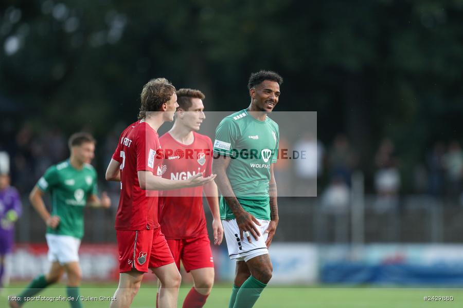 Willy-Sachs-Stadion, Schweinfurt, 20.08.2024, sport, action, BFV, Fussball, Toto-Pokal, BFV-Verbandspokal, AUB, FCS, TSV Aubstadt, 1. FC Schweinfurt 1905 - Bild-ID: 2429880
