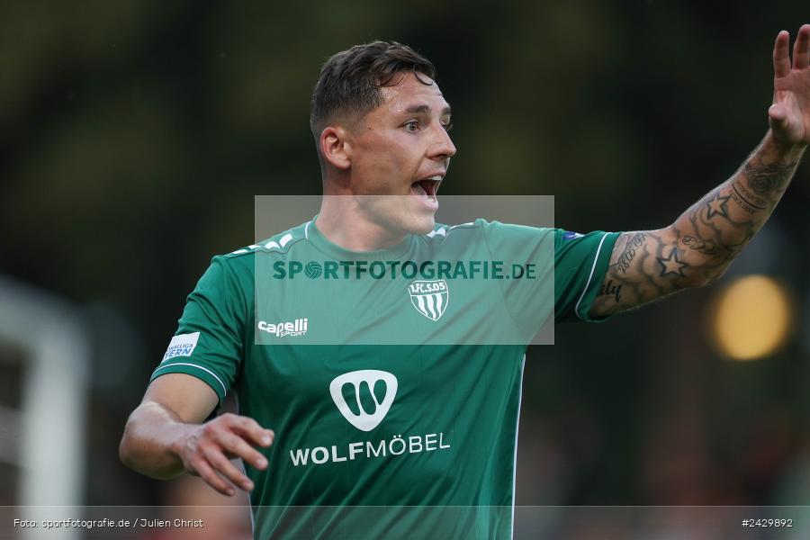 Willy-Sachs-Stadion, Schweinfurt, 20.08.2024, sport, action, BFV, Fussball, Toto-Pokal, BFV-Verbandspokal, AUB, FCS, TSV Aubstadt, 1. FC Schweinfurt 1905 - Bild-ID: 2429892