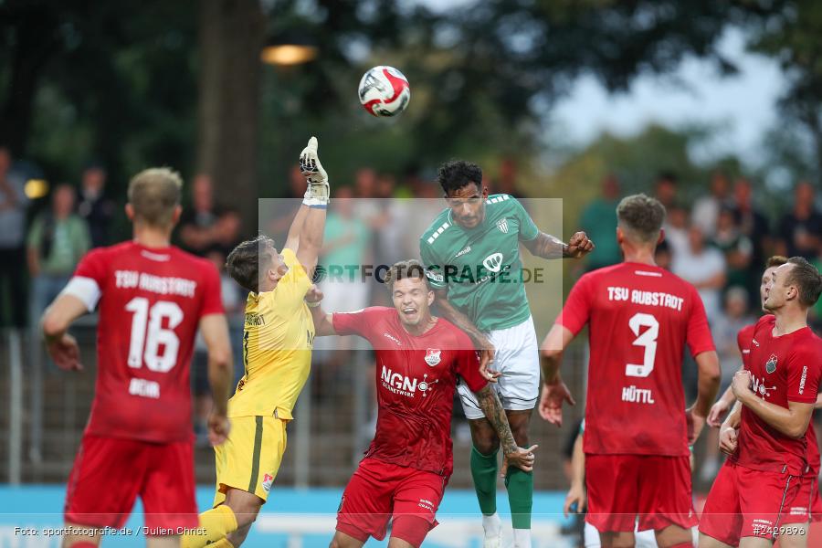Willy-Sachs-Stadion, Schweinfurt, 20.08.2024, sport, action, BFV, Fussball, Toto-Pokal, BFV-Verbandspokal, AUB, FCS, TSV Aubstadt, 1. FC Schweinfurt 1905 - Bild-ID: 2429896 Willy-Sachs-Stadion, Schweinfurt, 20.08.2024, sport, action, BFV, Fussball, Toto-Pokal, BFV-Verbandspokal, AUB, FCS, TSV Aubstadt, 1. FC Schweinfurt 1905 - Bild-ID: 2429896