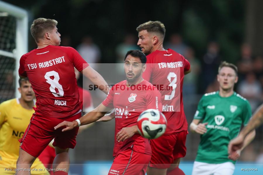 Willy-Sachs-Stadion, Schweinfurt, 20.08.2024, sport, action, BFV, Fussball, Toto-Pokal, BFV-Verbandspokal, AUB, FCS, TSV Aubstadt, 1. FC Schweinfurt 1905 - Bild-ID: 2429904 Willy-Sachs-Stadion, Schweinfurt, 20.08.2024, sport, action, BFV, Fussball, Toto-Pokal, BFV-Verbandspokal, AUB, FCS, TSV Aubstadt, 1. FC Schweinfurt 1905 - Bild-ID: 2429904