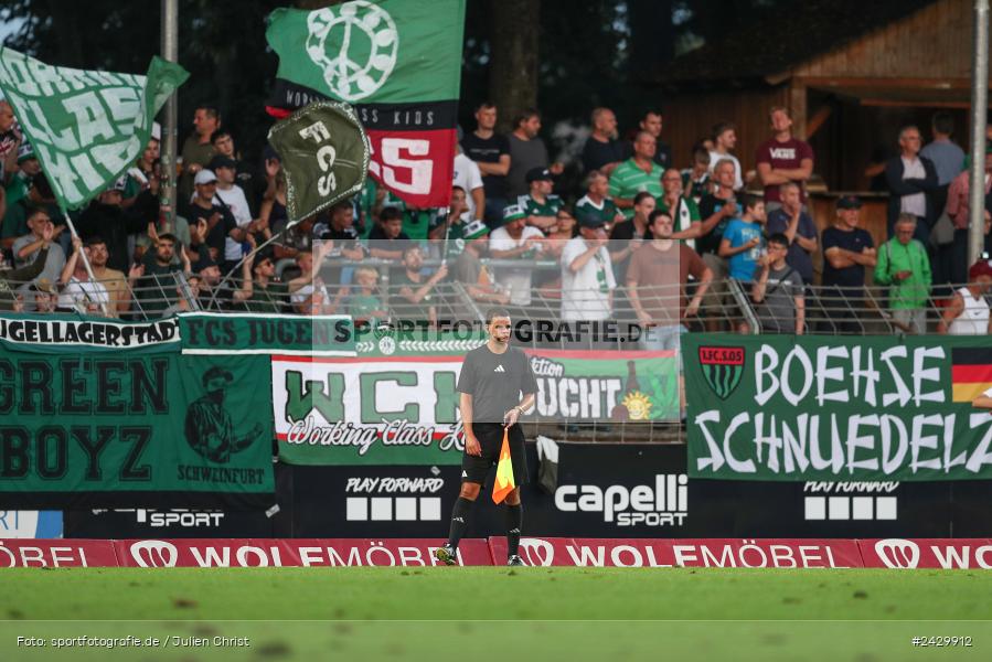 Willy-Sachs-Stadion, Schweinfurt, 20.08.2024, sport, action, BFV, Fussball, Toto-Pokal, BFV-Verbandspokal, AUB, FCS, TSV Aubstadt, 1. FC Schweinfurt 1905 - Bild-ID: 2429912