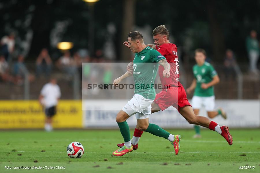 Willy-Sachs-Stadion, Schweinfurt, 20.08.2024, sport, action, BFV, Fussball, Toto-Pokal, BFV-Verbandspokal, AUB, FCS, TSV Aubstadt, 1. FC Schweinfurt 1905 - Bild-ID: 2429915