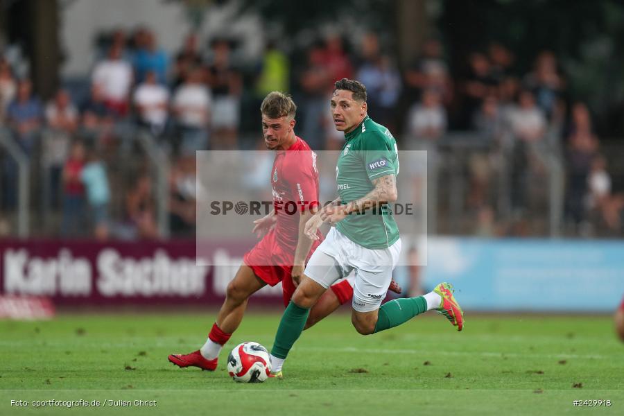 Willy-Sachs-Stadion, Schweinfurt, 20.08.2024, sport, action, BFV, Fussball, Toto-Pokal, BFV-Verbandspokal, AUB, FCS, TSV Aubstadt, 1. FC Schweinfurt 1905 - Bild-ID: 2429918
