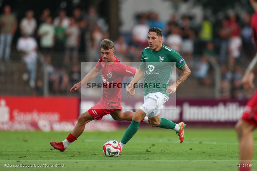 Willy-Sachs-Stadion, Schweinfurt, 20.08.2024, sport, action, BFV, Fussball, Toto-Pokal, BFV-Verbandspokal, AUB, FCS, TSV Aubstadt, 1. FC Schweinfurt 1905 - Bild-ID: 2429919