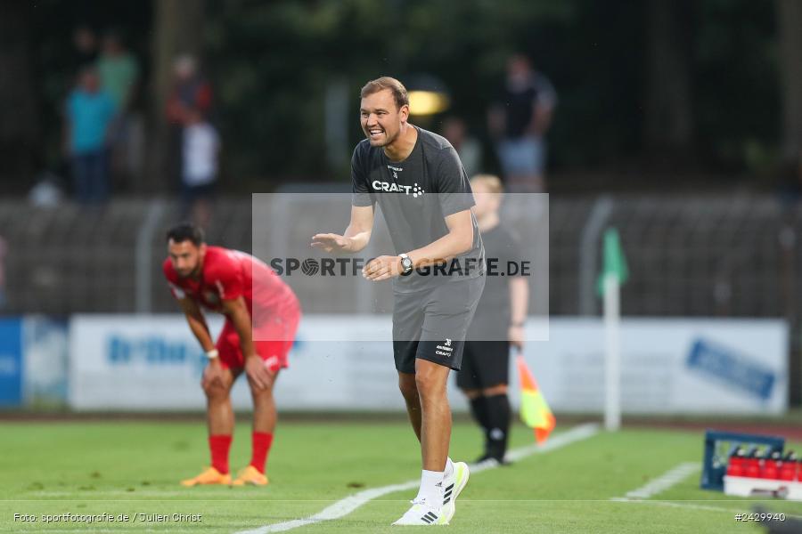 Willy-Sachs-Stadion, Schweinfurt, 20.08.2024, sport, action, BFV, Fussball, Toto-Pokal, BFV-Verbandspokal, AUB, FCS, TSV Aubstadt, 1. FC Schweinfurt 1905 - Bild-ID: 2429940