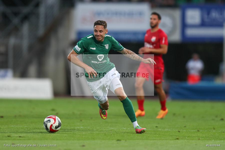 Willy-Sachs-Stadion, Schweinfurt, 20.08.2024, sport, action, BFV, Fussball, Toto-Pokal, BFV-Verbandspokal, AUB, FCS, TSV Aubstadt, 1. FC Schweinfurt 1905 - Bild-ID: 2429944 Willy-Sachs-Stadion, Schweinfurt, 20.08.2024, sport, action, BFV, Fussball, Toto-Pokal, BFV-Verbandspokal, AUB, FCS, TSV Aubstadt, 1. FC Schweinfurt 1905 - Bild-ID: 2429944