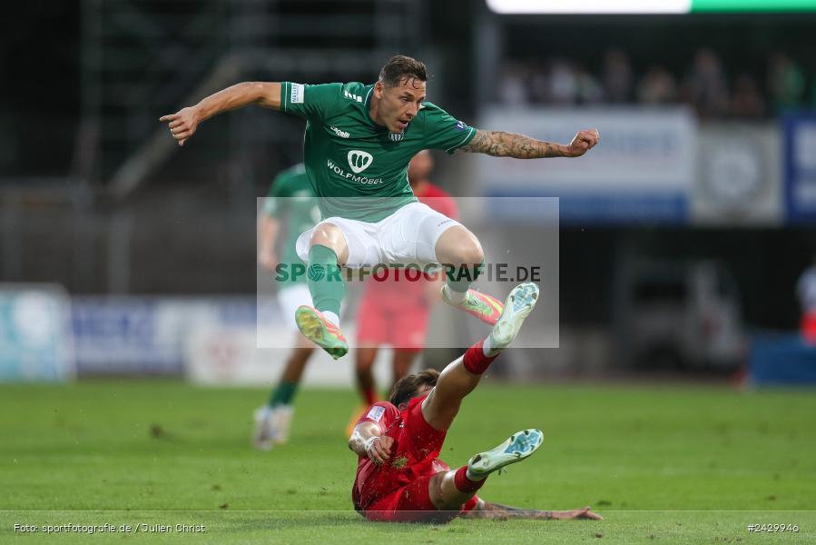 Willy-Sachs-Stadion, Schweinfurt, 20.08.2024, sport, action, BFV, Fussball, Toto-Pokal, BFV-Verbandspokal, AUB, FCS, TSV Aubstadt, 1. FC Schweinfurt 1905 - Bild-ID: 2429946 Willy-Sachs-Stadion, Schweinfurt, 20.08.2024, sport, action, BFV, Fussball, Toto-Pokal, BFV-Verbandspokal, AUB, FCS, TSV Aubstadt, 1. FC Schweinfurt 1905 - Bild-ID: 2429946