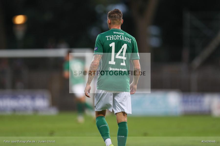 Willy-Sachs-Stadion, Schweinfurt, 20.08.2024, sport, action, BFV, Fussball, Toto-Pokal, BFV-Verbandspokal, AUB, FCS, TSV Aubstadt, 1. FC Schweinfurt 1905 - Bild-ID: 2429948