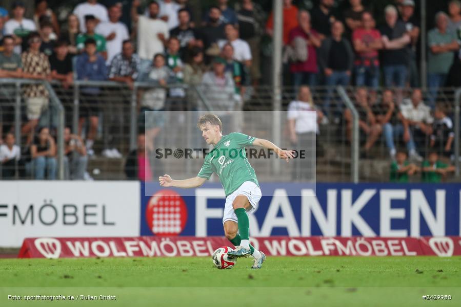 Willy-Sachs-Stadion, Schweinfurt, 20.08.2024, sport, action, BFV, Fussball, Toto-Pokal, BFV-Verbandspokal, AUB, FCS, TSV Aubstadt, 1. FC Schweinfurt 1905 - Bild-ID: 2429950 Willy-Sachs-Stadion, Schweinfurt, 20.08.2024, sport, action, BFV, Fussball, Toto-Pokal, BFV-Verbandspokal, AUB, FCS, TSV Aubstadt, 1. FC Schweinfurt 1905 - Bild-ID: 2429950