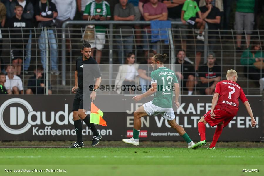 Willy-Sachs-Stadion, Schweinfurt, 20.08.2024, sport, action, BFV, Fussball, Toto-Pokal, BFV-Verbandspokal, AUB, FCS, TSV Aubstadt, 1. FC Schweinfurt 1905 - Bild-ID: 2429951 Willy-Sachs-Stadion, Schweinfurt, 20.08.2024, sport, action, BFV, Fussball, Toto-Pokal, BFV-Verbandspokal, AUB, FCS, TSV Aubstadt, 1. FC Schweinfurt 1905 - Bild-ID: 2429951