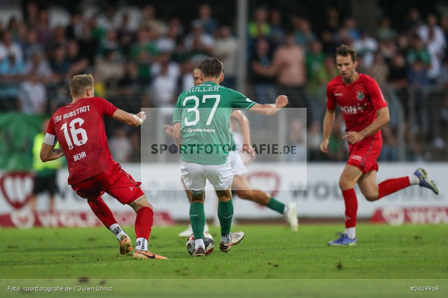 Willy-Sachs-Stadion, Schweinfurt, 20.08.2024, sport, action, BFV, Fussball, Toto-Pokal, BFV-Verbandspokal, AUB, FCS, TSV Aubstadt, 1. FC Schweinfurt 1905 - Bild-ID: 2429968 Willy-Sachs-Stadion, Schweinfurt, 20.08.2024, sport, action, BFV, Fussball, Toto-Pokal, BFV-Verbandspokal, AUB, FCS, TSV Aubstadt, 1. FC Schweinfurt 1905 - Bild-ID: 2429968