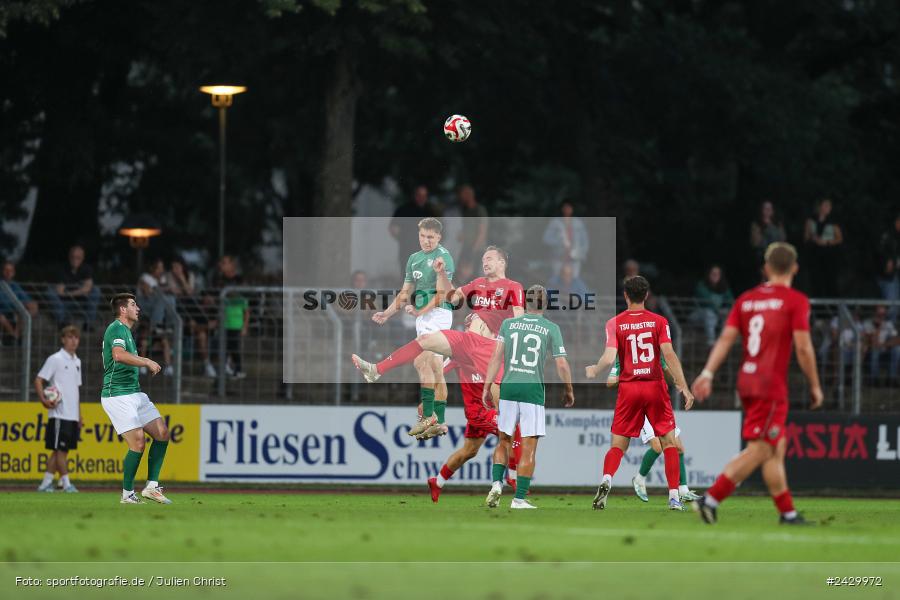Willy-Sachs-Stadion, Schweinfurt, 20.08.2024, sport, action, BFV, Fussball, Toto-Pokal, BFV-Verbandspokal, AUB, FCS, TSV Aubstadt, 1. FC Schweinfurt 1905 - Bild-ID: 2429972