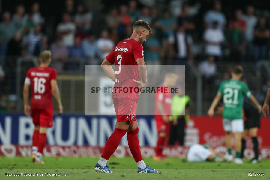 Willy-Sachs-Stadion, Schweinfurt, 20.08.2024, sport, action, BFV, Fussball, Toto-Pokal, BFV-Verbandspokal, AUB, FCS, TSV Aubstadt, 1. FC Schweinfurt 1905 - Bild-ID: 2429977