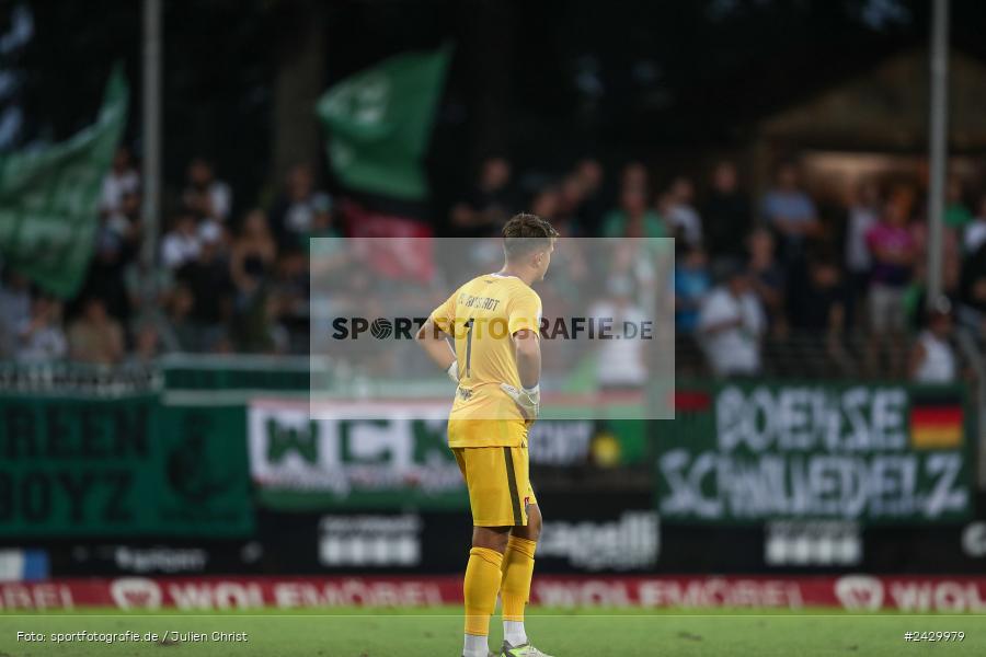 Willy-Sachs-Stadion, Schweinfurt, 20.08.2024, sport, action, BFV, Fussball, Toto-Pokal, BFV-Verbandspokal, AUB, FCS, TSV Aubstadt, 1. FC Schweinfurt 1905 - Bild-ID: 2429979