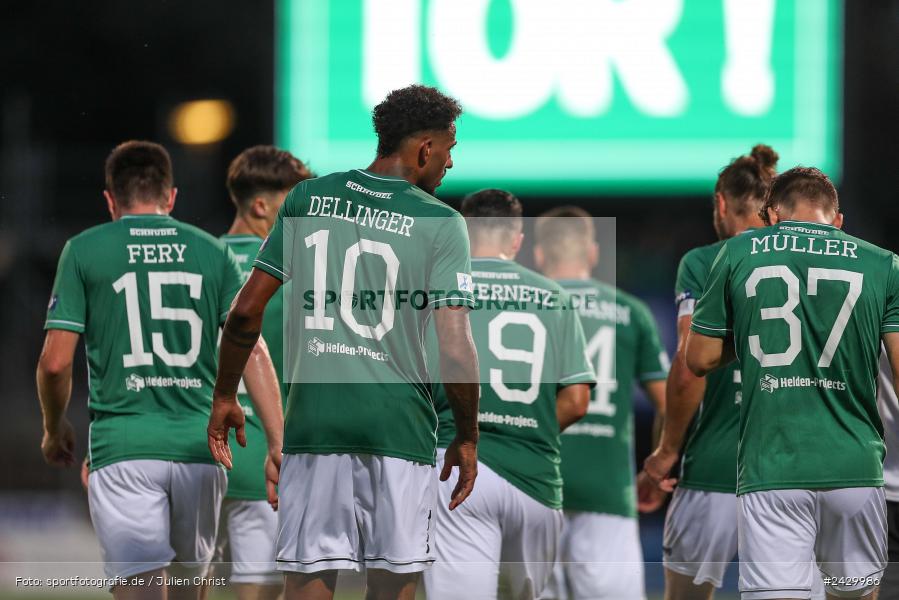Willy-Sachs-Stadion, Schweinfurt, 20.08.2024, sport, action, BFV, Fussball, Toto-Pokal, BFV-Verbandspokal, AUB, FCS, TSV Aubstadt, 1. FC Schweinfurt 1905 - Bild-ID: 2429986
