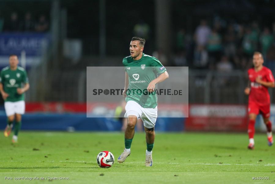 Willy-Sachs-Stadion, Schweinfurt, 20.08.2024, sport, action, BFV, Fussball, Toto-Pokal, BFV-Verbandspokal, AUB, FCS, TSV Aubstadt, 1. FC Schweinfurt 1905 - Bild-ID: 2430001 Willy-Sachs-Stadion, Schweinfurt, 20.08.2024, sport, action, BFV, Fussball, Toto-Pokal, BFV-Verbandspokal, AUB, FCS, TSV Aubstadt, 1. FC Schweinfurt 1905 - Bild-ID: 2430001