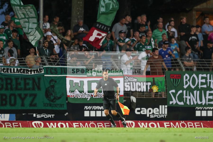 Willy-Sachs-Stadion, Schweinfurt, 20.08.2024, sport, action, BFV, Fussball, Toto-Pokal, BFV-Verbandspokal, AUB, FCS, TSV Aubstadt, 1. FC Schweinfurt 1905 - Bild-ID: 2430003 Willy-Sachs-Stadion, Schweinfurt, 20.08.2024, sport, action, BFV, Fussball, Toto-Pokal, BFV-Verbandspokal, AUB, FCS, TSV Aubstadt, 1. FC Schweinfurt 1905 - Bild-ID: 2430003