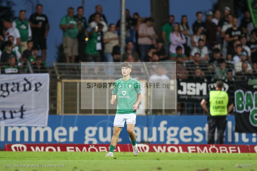 Willy-Sachs-Stadion, Schweinfurt, 20.08.2024, sport, action, BFV, Fussball, Toto-Pokal, BFV-Verbandspokal, AUB, FCS, TSV Aubstadt, 1. FC Schweinfurt 1905 - Bild-ID: 2430014 Willy-Sachs-Stadion, Schweinfurt, 20.08.2024, sport, action, BFV, Fussball, Toto-Pokal, BFV-Verbandspokal, AUB, FCS, TSV Aubstadt, 1. FC Schweinfurt 1905 - Bild-ID: 2430014