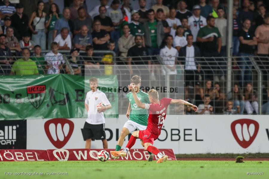 Willy-Sachs-Stadion, Schweinfurt, 20.08.2024, sport, action, BFV, Fussball, Toto-Pokal, BFV-Verbandspokal, AUB, FCS, TSV Aubstadt, 1. FC Schweinfurt 1905 - Bild-ID: 2430027
