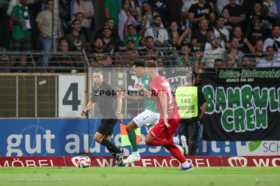 Willy-Sachs-Stadion, Schweinfurt, 20.08.2024, sport, action, BFV, Fussball, Toto-Pokal, BFV-Verbandspokal, AUB, FCS, TSV Aubstadt, 1. FC Schweinfurt 1905 - Bild-ID: 2430030 Willy-Sachs-Stadion, Schweinfurt, 20.08.2024, sport, action, BFV, Fussball, Toto-Pokal, BFV-Verbandspokal, AUB, FCS, TSV Aubstadt, 1. FC Schweinfurt 1905 - Bild-ID: 2430030